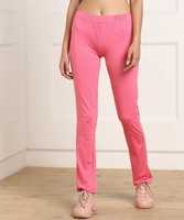 ADIDAS Solid Women Pink Track Pants@ 350