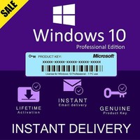 Windows 10 Professional 64 Bit - Digital Fast Delivery


