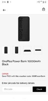 Oneplus 10000 mAh power bank
