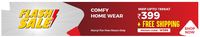 Flash Sale - Comfy Home Wear At Rs 399 + Free Shipping