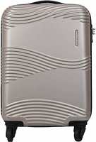 Kamiliant Kam Teku ABS 55 cms Light Gold Hardsided Cabin Luggage @1499. 