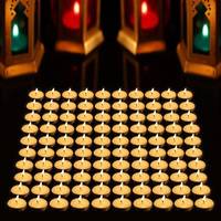 100Pcs White Candle 