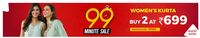 Flash Sale - Women's Kurta Buy 2 At Rs 699