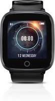 Syska SW100 Smartwatch (Black Strap, Free Size)