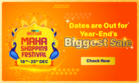 Paytmmall - Maha Shopping Festival + 10% cashback Via Bank Offers [18th - 25th Dec]