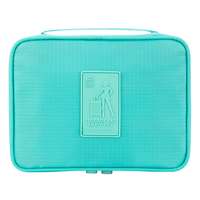 Ivy HomeStop Travel Storage Solid Cosmetic Bag (Coral, Free Size)