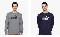 Adidas , Pepe Jeans, Reebok, Puma Men’s Clothing Minimum 70% off Starts ₹269