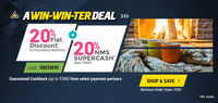 Netmeds Flat 20% OFF + 20% NMS SuperCash + Payment offers