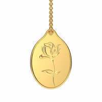 Malabar Gold & Diamonds 24k (999) 2 gram Yellow Gold Coin cum Pendant

