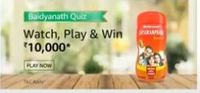 Amazon Baidyanath Quiz Answers |  Win ₹10,000 as Amazon Pay Balance