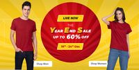 Last Day - Bewakoof The Year End Sale Upto 60% Off 