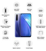 Realme 6 (4+64 @10800, 6+64 @11749, 8+128 @13749