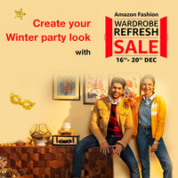 Create your Winter party look with Amazon Fashion Wardrobe Refresh Sale