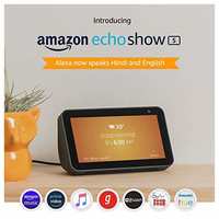 [Prepaid] Amazon ECHO SHOW 5 Wired & Bluetooth Smart Speaker ( Black )