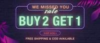 Limeroad We Missed You Sale - Buy 2 Get 1 Free - Fashion For Men - Watches, Shoes & T Shirts + Free shipping