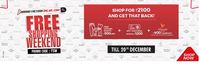 Last Day - Brand Factory Free Shopping Weekend - Free Gift Vouchers + Future Pay Wallet Cashback & More Offers
