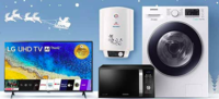Upto 60% off + 10% off on Federal Debit card and Debit card EMI transactions on Appliances & TVs