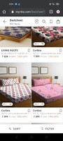 Branded Double bed Bedsheet Up to 75% off 