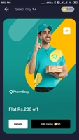 Flat Rs.200 off on Pharmeasy using 50 supercoin