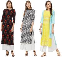 Women's Kurta (Pack of 3) for Rs.399
