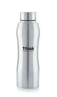 Tosaa Single Walled Stainless Steel Fridge Leak Proof Water Bottle Slim Bottle, 750 ml 