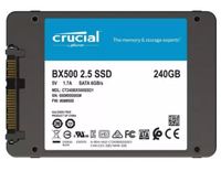 Lowest - Crucial BX500 240GB SATA 2.5 inch Internal Solid State Drive (Black) @ 2124