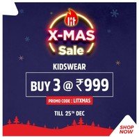 Brand Factory X-mas Sale (21-25th Dec) | Buy 3 @ 999