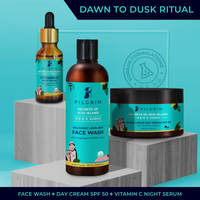 Jeju Dawn to Dusk Ritual Face Wash, Day Cream & Night Serum