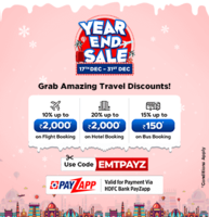 EaseMyTrip | PayZapp - Discount up to Rs. 4,150 on Flights, Hotels, Bus Bokings
