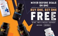 Gnc BOGO Sale Buy 1 Get 1 Free On on Select Wellness Range