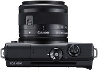 CANON EOS M200 MIRRORLESS CAMERA WITH EF-M15-45MM F/3.5-6.3 IS STM

