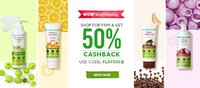 Mamaearth Wow Wednesday offer Flat 50% Cashback on Orders 999 & Above 