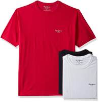 Pepe Jeans Men's Plain Slim Fit T-Shirt (Pack of 3)