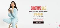 Sleepwear Upto 40% Off + Extra 5% Off Collection	