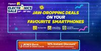 Last Day - Flipkart Mobile Electronics Days Up to 50% Off On Mobile Phones + Bank Offers