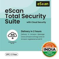 eScan 1 User - 3 Year Total Security Suite with Cloud Security