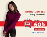 Pantaloons The Grand Fashion Sale Upto 60% + 5% Cashback Via Sbi