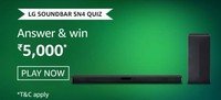 Amazon LG SOUNDBAR SN4 QUIZ || Answer & win ₹25,000