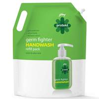 Godrej Protekt Germ Fighter Handwash Refill, Neem & Aloe Vera - 1.5 L

