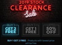 Beardo 2019 The Stock Clearance Sale - ( Buy 1 Get 2 Free ) (Buy 1 Get 1 Free) & (Up to 50% Off)