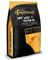 Rs 899.00 Myfitfuel MFF Whey Protein 80-1 Kg (2.2 Lbs) Coffee Caramel 