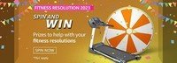 Amazon FITNESS RESOLUTION 2021 SPIN AND WIN || Prizes to help with your fitness resolutions