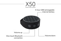 Logitech X50 Wireless Speakers (Black/Grey)