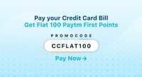 User Specific Pay Credit Card bill worth ₹2500 or more to earn 100 Paytm First Points