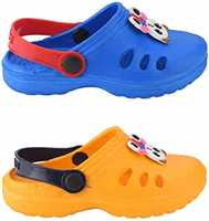 NEOBABY Blue & Pink EVA Clogs for Boys & Girls(Pack of 2) Up to 90% Off