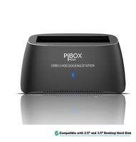 PiBOX India - SATA Hard Drive Dock for Desktop Harddisk and for SSD/Laptop Hard disk