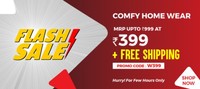 Brand Factory Flash Sale - Comfy Home Wear At Rs 399 + Free Shipping