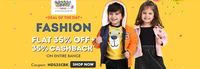 Firstcry DOTD Flat 35% OFF+ 35% Cashback on Entire Fashion Range