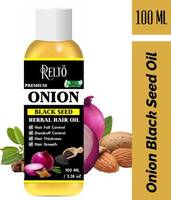 ONION BLACK SEED HAIR OIL for Faster Hair Growth & Hair Fall Control