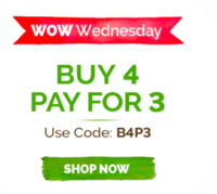 Mamaearth Wow Wednesday Buy 4 pay for 3 + 5% Off On Prepaid payment